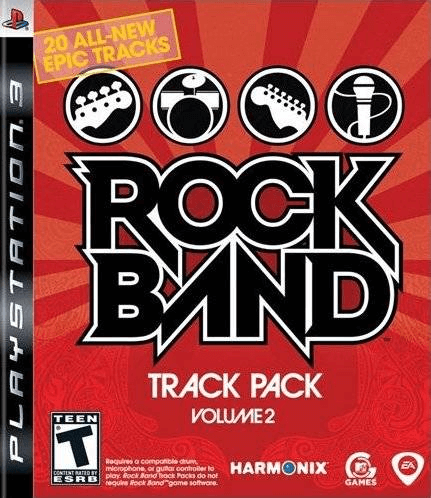Rock Band Track Pack: Metal box art for Playstation 3